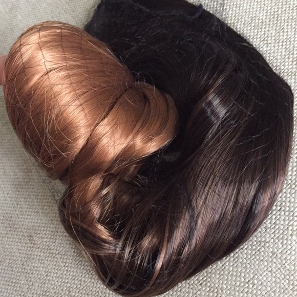 New ombré black and brown beautiful hair extension - Picture 5 of 11